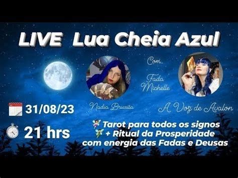 LIVE Super Lua Cheia Das Fadas Tarot Ritual Da Prosperidade