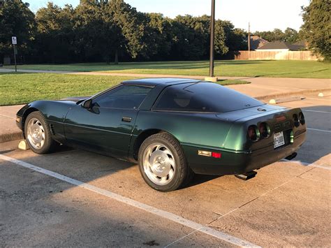 1995 Corvette C4 Lt1 Polo Green Corvette C4 Chevrolet Corvette C4