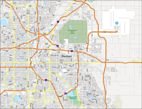 Denver Zip Code Map - GIS Geography