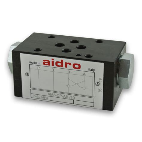 Pilot Check Modular Valve Aidro