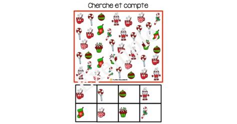 Cherche et compte de Noël