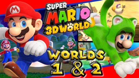 Super Mario 3D World Plus Bowser S Fury Worlds 1 And 2 A New