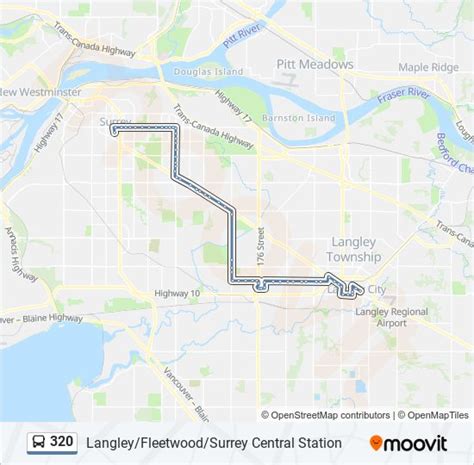 320 Route Schedules Stops Maps Langley Centre Updated