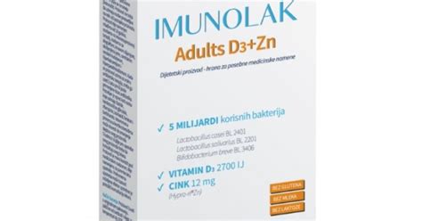 Imunolak Adults D Zn Cps A Galen Pharm On Line