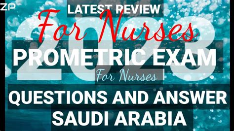 Latest Prometric Exam For Nurses Saudi Arabia Moh Easy