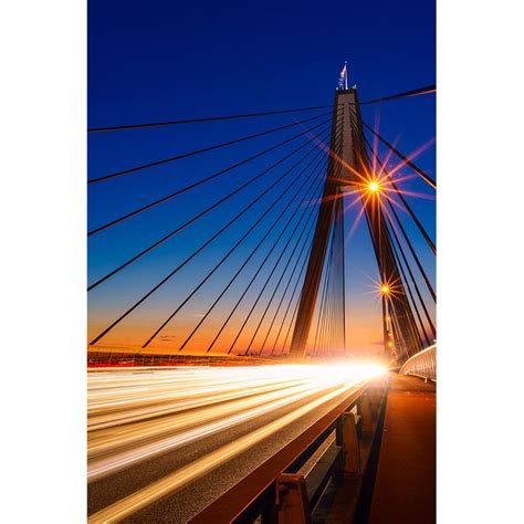 Canvas Print Anzac Bridge Photo By William Rollo Photography