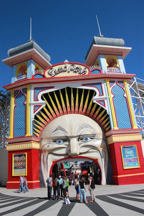 1080x1920 Wallpaper Luna Park Building Peakpx