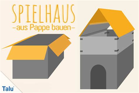 Dach Aus Pappe Basteln Katzenhaus Aus Pappe Bauen Mit Anleitung Auf