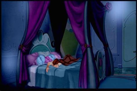 Belle S Canopy Bed Inside Castle From Disney S Beauty And The Beast