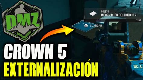 EXTERNALIZACION MISON CROWN NIVEL 5DMZ TEMPORADA 4 WARZONE YouTube