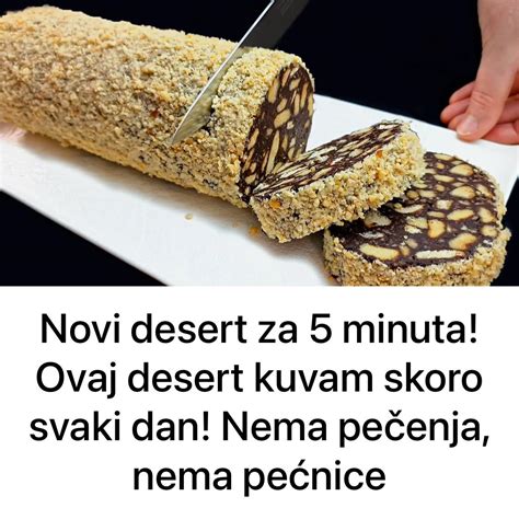 Novi Desert Za 5 Minuta 0vaj Desert Kuvam Skoro Svaki Dan Nema