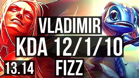 Vladimir Vs Fizz Mid Legendary Games Euw Master