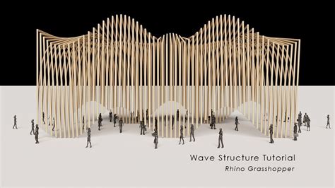 Wave Structure Rhino Grasshopper Tutorial Youtube