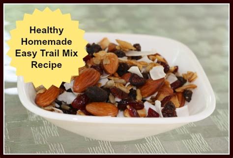 Best Trail Mix Recipe - Homemade, Easy, Healthy Trail Mix Snack for ...