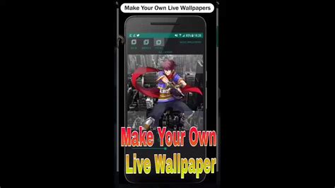 How To Make Your Own Live Wallpaper Go Ahead Watch Now YouTube