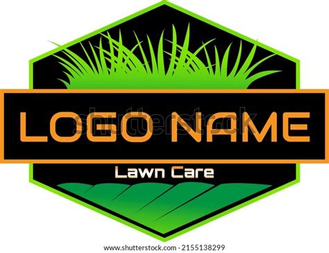 Lawn Care Logo Vector Design Stock Vector Royalty Free 2155138299