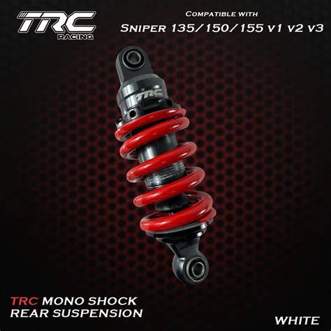 TRC RACING CNC Rear Mono Shock 205mm For Sniper 135 150 155 V1 V2 V3