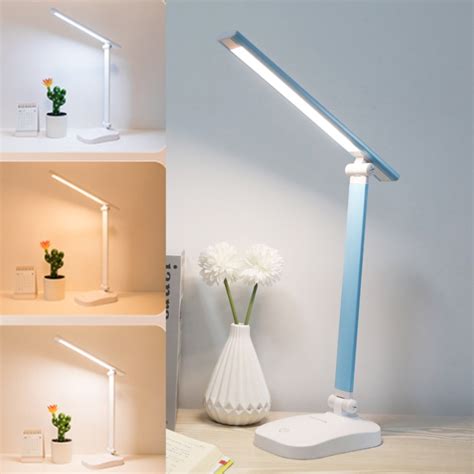 Ws Led Folding Desk Lamp Touch Dimming Bedside Lamp Style