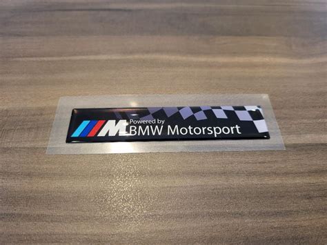 BMW Motorsport Sticker, Car Accessories, Accessories on Carousell