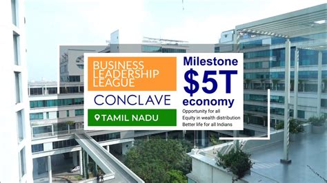 Business Leadership League Tamil Nadu Conclave Youtube