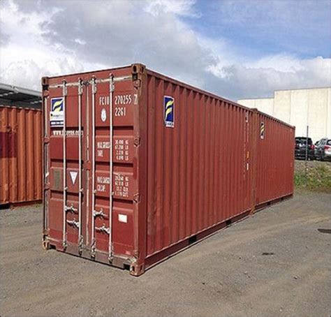 Galvanized Steel 40 Feet Used Cargo Container At Best Price In Chennai