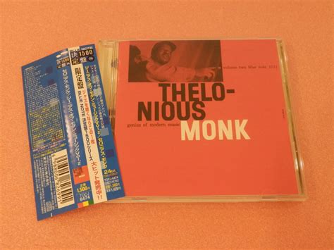 【やや傷や汚れあり】cd 帯付 セロニアス モンク ジーニアス オブ モダン ミュージック Vol2 Thelonious Monk