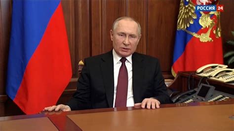 Putin Calls For The Demilitarization Of Ukraine After Announcing