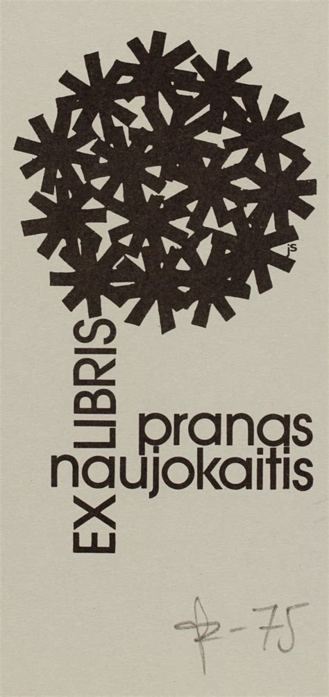 Art Exlibris Net Exlibris By Joseph Sodaitis For Pranas Naujokaitis