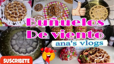 Receta de buñuelos de viento Recetas facil YouTube