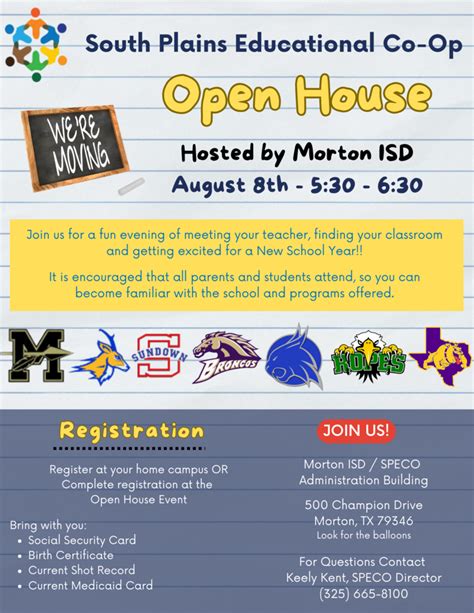 South Plains Educational Co-Op Open House | Sundown ISD