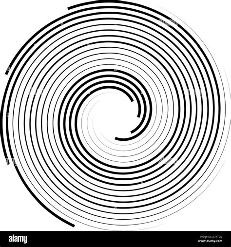 Spiral Swirl Twirl And Whirl Element Helix Volute Ripple Vortex