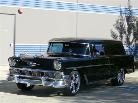 1956 CHEVROLET SEDAN DELIVERY CUSTOM WAGON Front 3 4 162380