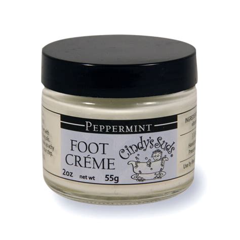 Peppermint Foot Cream 100 Natural Handmade By Cindyssuds On Etsy