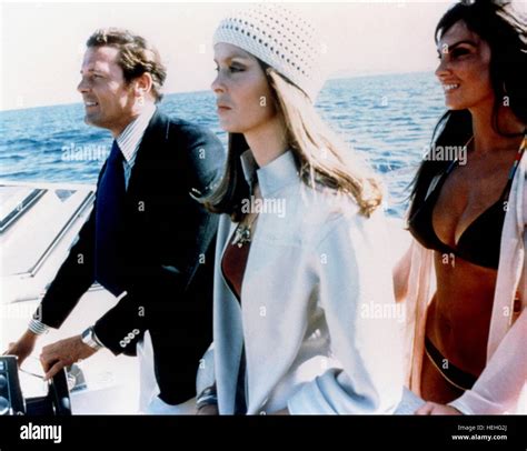 Caroline Munro The Spy Who Loved Me High Resolution Stock Photography ...