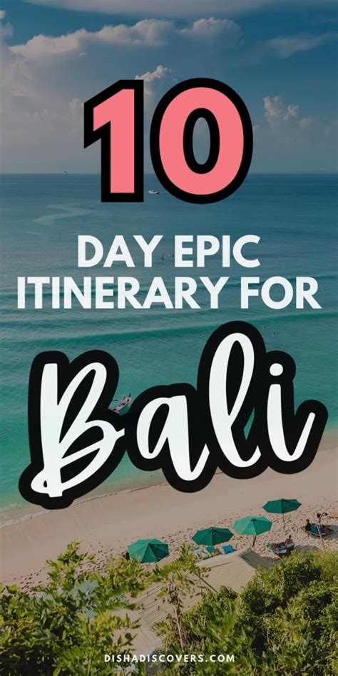 Bali Itinerary 10 Perfect Days In Paradise Video Video In 2024 Bali Itinerary Bali