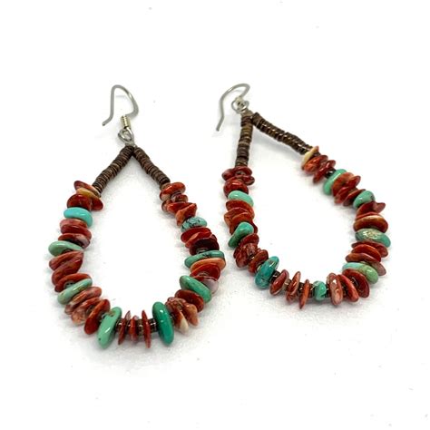 Beyond Buckskin Boutique — New Loop Earrings Beaded Earrings Bead Work