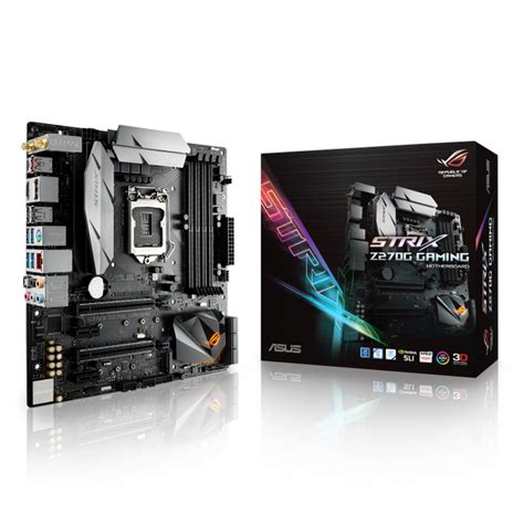 Rog Strix Z270g Gaming Motherboards Rog Global