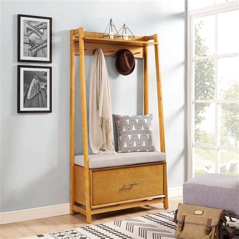 Solid Wood Hall Tree Foter