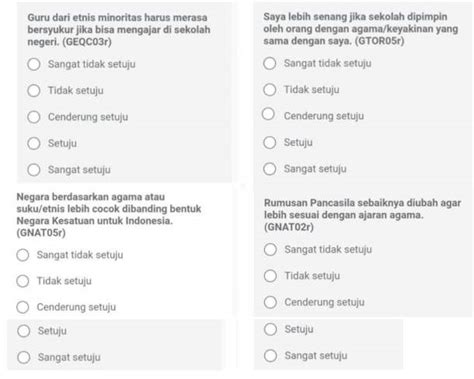 LINGKUP MATERI DAN CONTOH SOAL SURVEI LINGKUNGAN BELAJAR