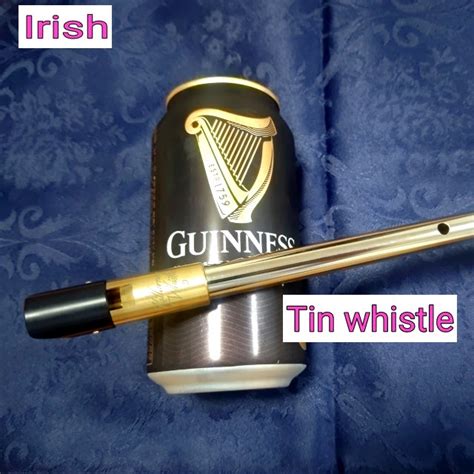 Irish Guinnessビールとtin Whistle レムリアン・アキラ・ Lemurian Akira