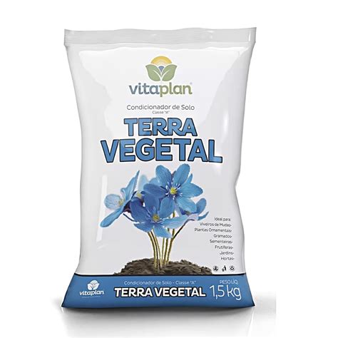 Terra Vegetal Condicionador De Solo Classe A Vitaplan Kg Shopee