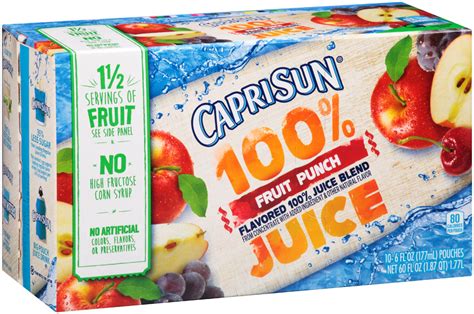 Capri Sun Nutrition Label Best Label Ideas 2019