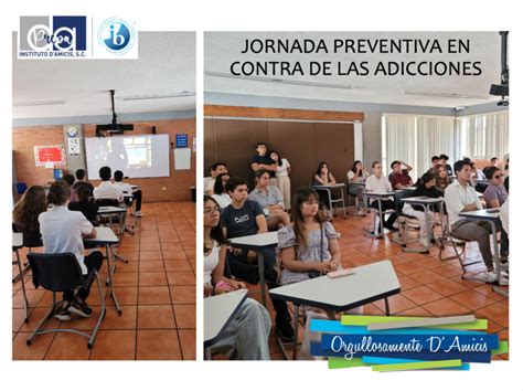 JORNADA PREVENTIVA EN CONTRA DE LAS ADICCIONES Instituto D Amicis S C