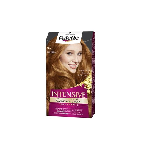 Buy Schwarzkopf Palette Intensive Creme Color Permanent Hair Dye 9 7 Coppery Blonde Saudi Arabia