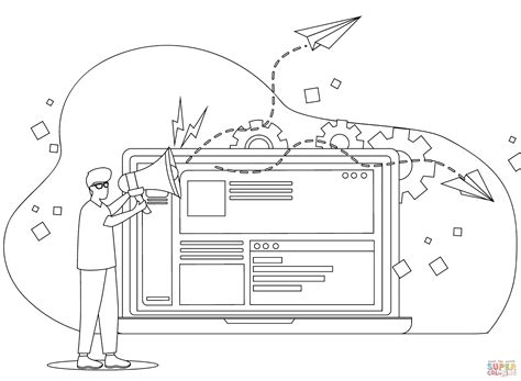 Dibujo De Publicidad Para Colorear Ultra Coloring Pages Images