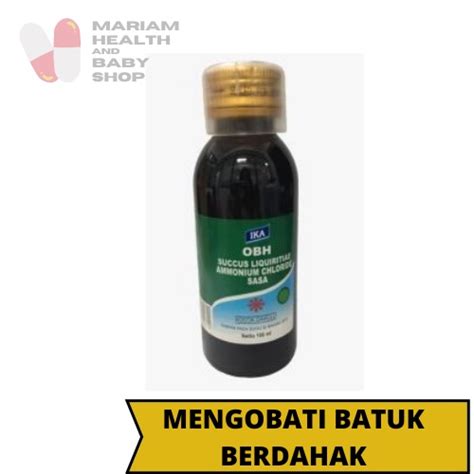 Jual Obh Ika Sirup Ml Obat Batuk Berdahak Obat Batuk Hitam