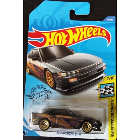 Hot Wheels Nissan Silvia S HW Speed Graphics Shopee Brasil