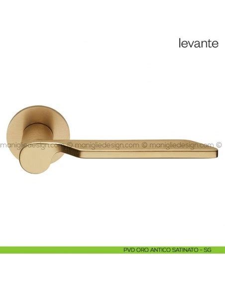 Maniglia Per Porta Levante Dnd Handles Con Rosetta Fine Maniglie Design