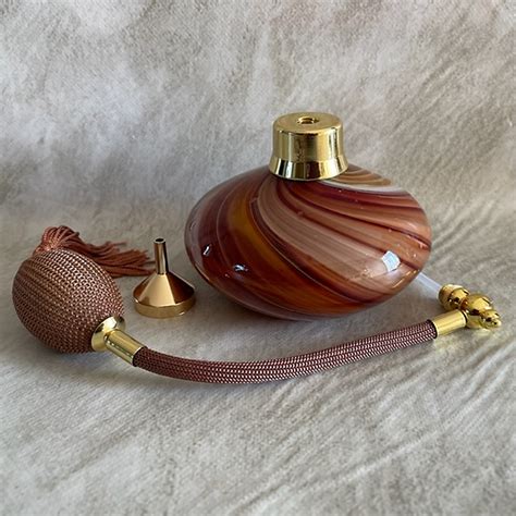 Vaporisateur De Parfum Poire Artisanal Spirale Marron 190 Ml Au P