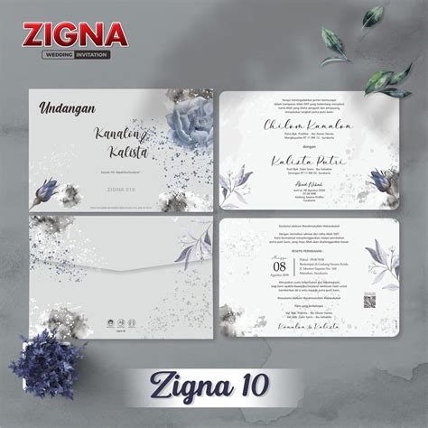 Jual ZIGNA 010 Amplop Isi Blanko Undangan Blangko Undangan